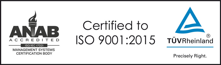 TÜV Rheinland Zertifikat ISO 9001
